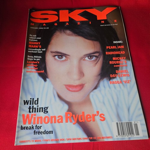 Sky magazine january - 1994, rare