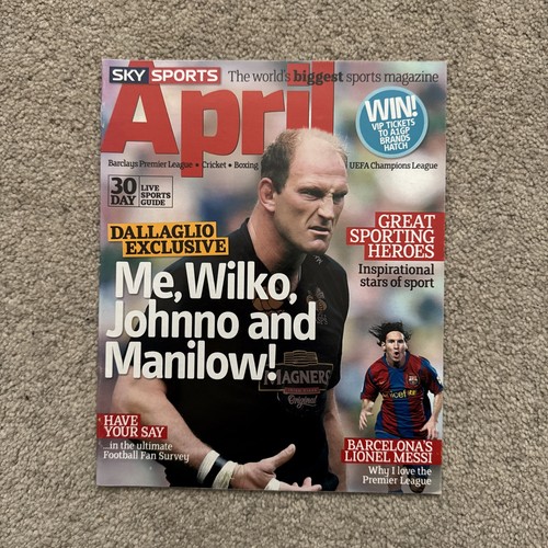 Sky sports magazine april - sports,