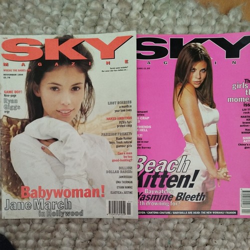 Sky magazine april 1995 - sky,