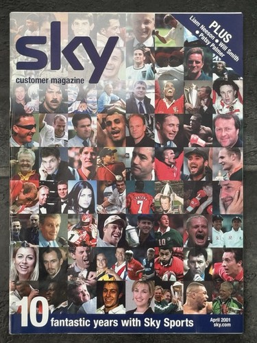 Sky magazine april - 2001, •