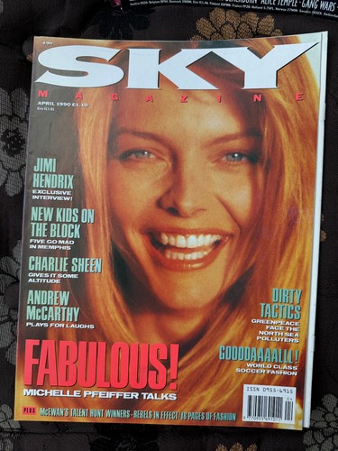 Sky magazine april 1990 - -,
