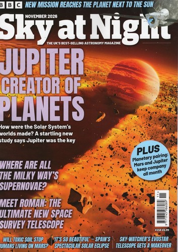 Sky night magazine - night, november