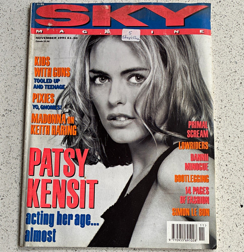 Sky magazine november 1991 - magazine,