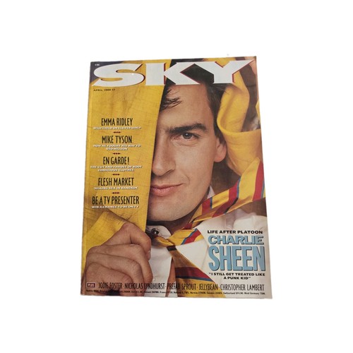 Sky magazine 1988 - sky,