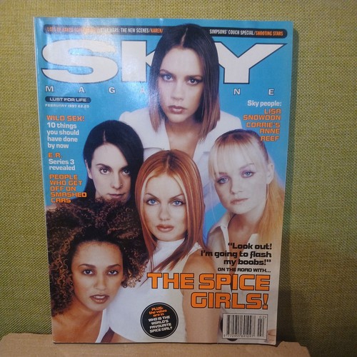 Spice girls sky magazine - girls, *