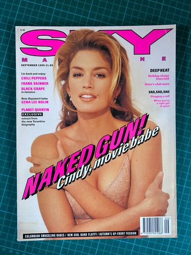Sky magazine naked gun - sky, cindy