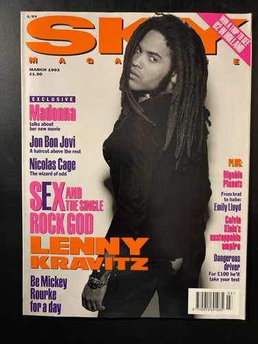 Sky magazine march 1993 lenny - magazine,