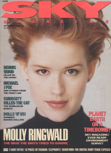 Sky magazine october 1989 - magazine,