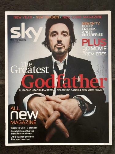 Sky magazine january 2003 - tv,