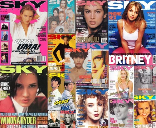 Sky magazine 1987 2000 - magazine,