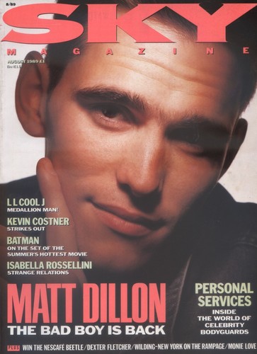 Sky magazine august 1989 - magazine, 1989,