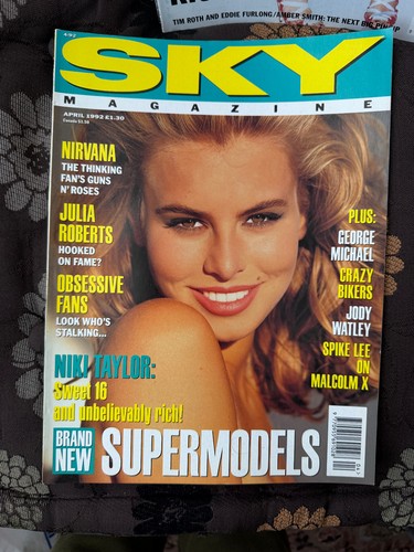 Sky magazine apr 1992 niki - 1992,