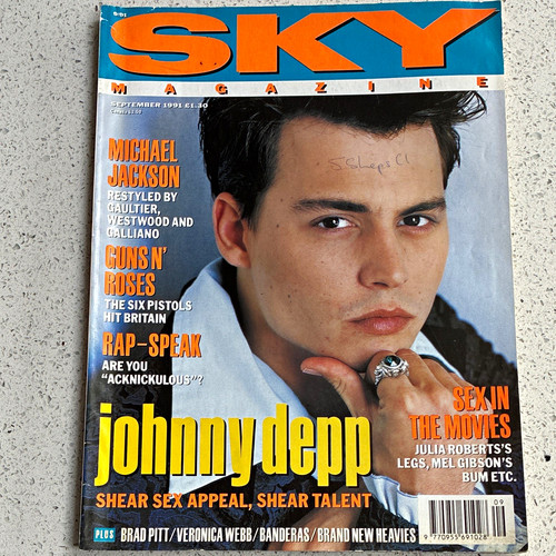 Sky magazine september - magazine, 1991