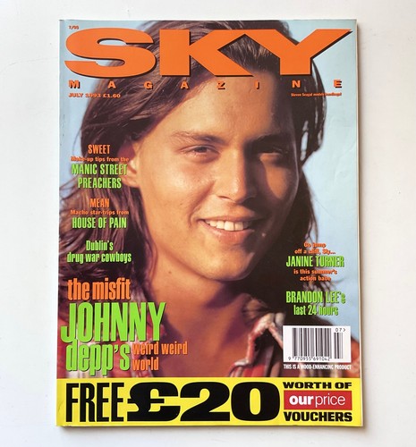 Sky magazine july 1993 - sky, |