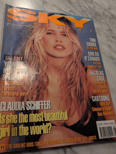 Sky magazine august 1990 - august,