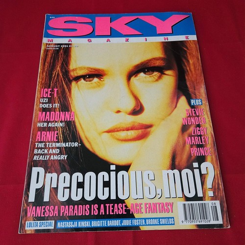Sky magazine august 1991 - sky,