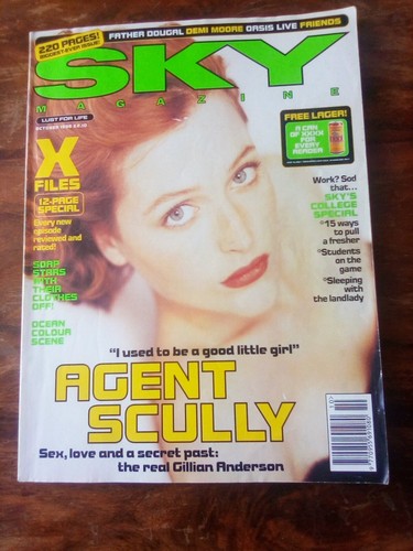 Sky magazine oct 1996 gillian - magazine,