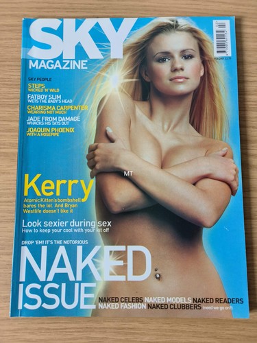 Sky magazine february - magazine, 2001