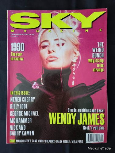 Sky magazine christmas 1990 - magazine,